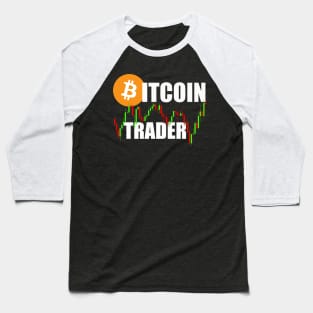 Bitcoin Trading Baseball T-Shirt